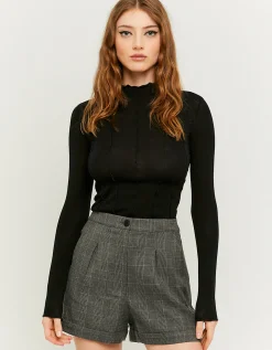 Pantaloncini Grigi a Vita Alta^Tally Weijl Cheap