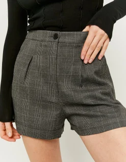 Pantaloncini Grigi a Vita Alta^Tally Weijl Cheap