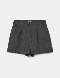 Pantaloncini Grigi a Vita Alta^Tally Weijl Cheap