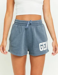 Pantaloncini in Tuta Acid Wash con Stampa^Tally Weijl Hot
