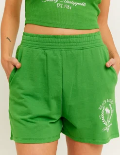 Pantaloncini in Tuta Verdi con Stampa^Tally Weijl Discount