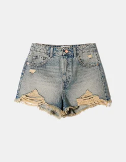 Pantaloncini Mom a Vita Alta^Tally Weijl Cheap