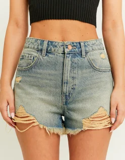 Pantaloncini Mom a Vita Alta^Tally Weijl Cheap