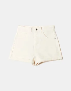 Pantaloncini Mom a Vita Alta Bianchi^Tally Weijl Cheap