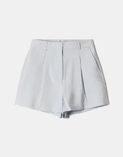 Pantaloncini Tailoring Azzurri a Vita Alta^Tally Weijl Online