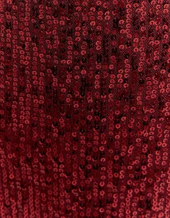 Pantaloncino - Culotte A Vita Alta Bordeaux con Paillettes^Tally Weijl New