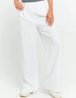 Pantaloni a Vita Alta Bianchi^Tally Weijl Outlet