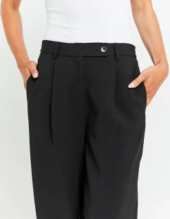 Pantaloni a Vita Alta Neri^Tally Weijl Outlet