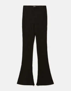 Pantaloni a Zampa Cozy Neri^Tally Weijl Fashion