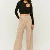 Pantaloni Cargo A Gamba Ampia Beige^Tally Weijl Outlet
