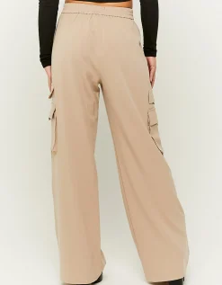 Pantaloni Cargo A Gamba Ampia Beige^Tally Weijl Outlet