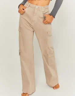 Pantaloni Cargo Dritti A Vita Alta^Tally Weijl Hot