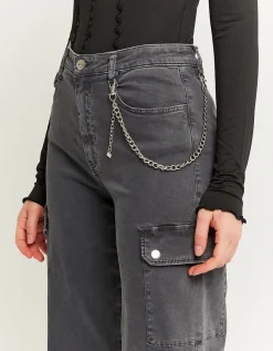 Pantaloni Cargo Dritti A Vita Alta^Tally Weijl Hot