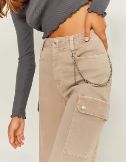 Pantaloni Cargo Dritti A Vita Alta^Tally Weijl Hot