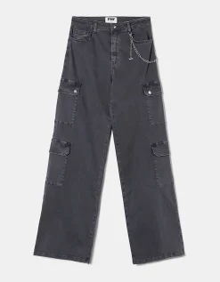 Pantaloni Cargo Dritti A Vita Alta^Tally Weijl Hot