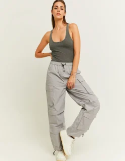 Pantaloni Cargo Grigi^Tally Weijl Online