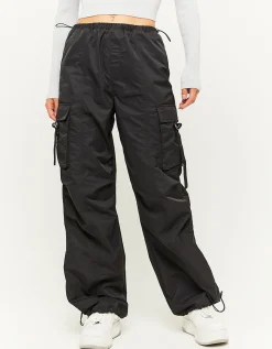 Pantaloni Cargo Parachute Neri^Tally Weijl Sale