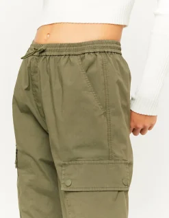 Pantaloni Cargo Parachute Verdi^Tally Weijl Best