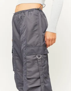 Pantaloni Cargo Parachute Grigi^Tally Weijl Shop
