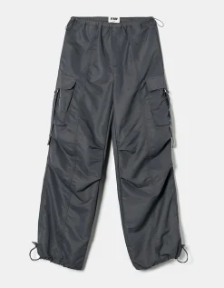 Pantaloni Cargo Parachute Grigi^Tally Weijl Shop