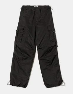 Pantaloni Cargo Parachute Neri^Tally Weijl Sale