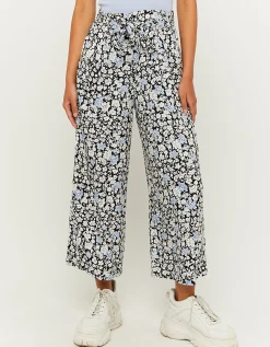 Pantaloni Culotte A Vita Alta Di Lino^Tally Weijl Best Sale