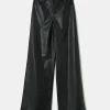 Pantaloni In Ecopelle A Vita Alta Neri^Tally Weijl Online