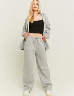 Pantaloni Joggers Wide Leg Basici Grigi^Tally Weijl Best