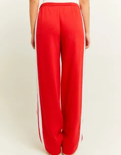 Pantaloni Joggers Wide Leg Basici Rossi^Tally Weijl Sale