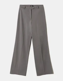 Pantaloni Straight Leg Morbidi Grigi^Tally Weijl Shop