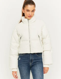 Piumino In Similpelle Bianco^Tally Weijl New