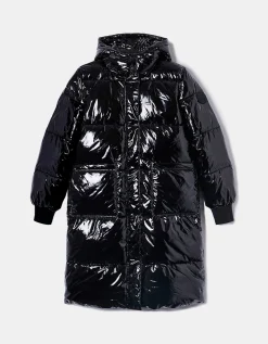 Piumino Invernale Lungo Effetto Lucido Vinile^Tally Weijl Store