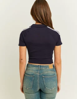 Polo con Stampa Scuro^Tally Weijl Clearance
