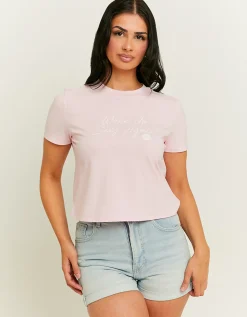 Printed Pink T-shirt^Tally Weijl Discount