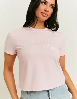 Printed Pink T-shirt^Tally Weijl Discount