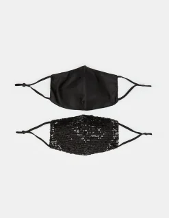 Set da 2 Mascherine in Raso e Paillettes^Tally Weijl Fashion