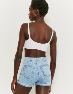 Shorts di Jeans Skinny a Vita Alta^Tally Weijl Clearance