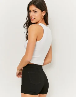 Shorts di Jeans Skinny a Vita Alta^Tally Weijl Hot