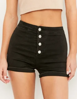 Shorts di Jeans Skinny a Vita Alta^Tally Weijl Fashion