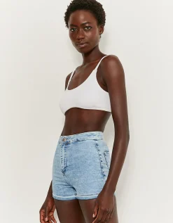 Shorts di Jeans Skinny a Vita Alta^Tally Weijl Clearance