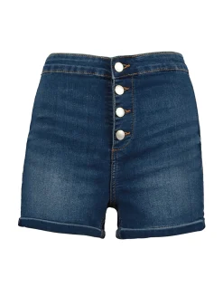 Shorts di Jeans Skinny a Vita Alta^Tally Weijl Best Sale