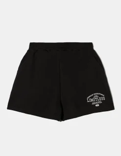 Shorts in Felpa Neri con Stampa^Tally Weijl Hot