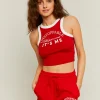 Shorts in Felpa Rossi con Stampa^Tally Weijl Discount