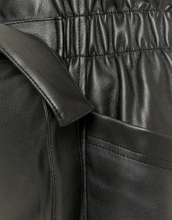 Shorts Paperbag In Ecopelle Neri^Tally Weijl New