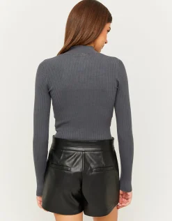 Skort In Similpelle Neri^Tally Weijl Outlet