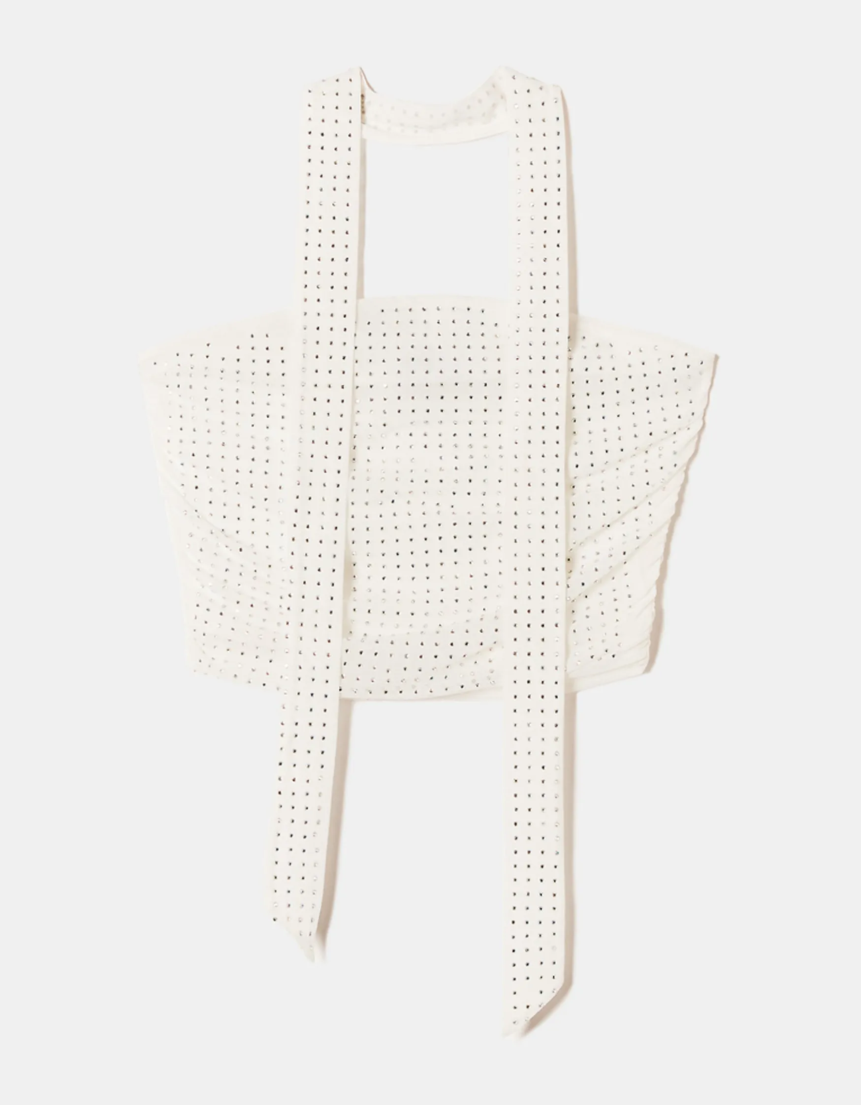 Top a Fascia Bianco con Strass^Tally Weijl Store