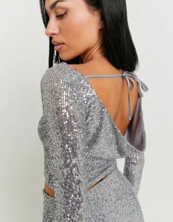 Top Argento con Paillettes^Tally Weijl Flash Sale
