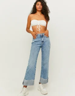 Top Bandeau Arricciato Bianco^Tally Weijl Best Sale