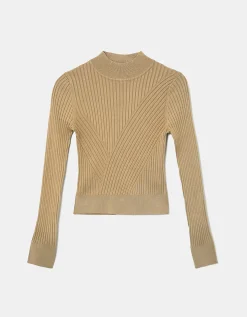 Top Basico a Maniche Lunghe in Maglia^Tally Weijl Hot