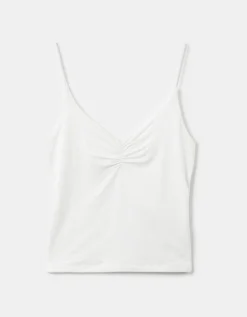Top Basico Smanicato Bianco^Tally Weijl Cheap
